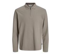 JJ rebel Jrebdex Zip Polo LS, Cassette Robuste, XL Hommes