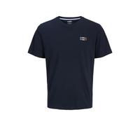 JJ rebel Jrebdrummer Tee SS Crew Neck, Sky Captain, L Hommes