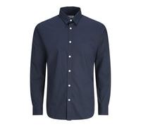 JJ REBEL Jrebgavin Solid Shirt Ls Noos Chemise pour Homme, Sky Captain, XL