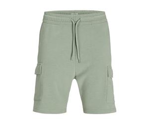 JJ REBEL Jrebgorm Reg Quest Short de Sport Cargo pour Homme, Iceberg Green, M