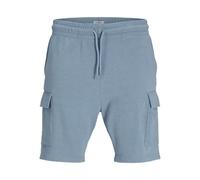 JJ REBEL Jrebgorm Reg Quest Short de Sport Cargo pour Homme, Windward Blue, S