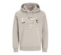 JJ REBEL JREBHAMILTON Sweat à Capuche, Beige Clair, M