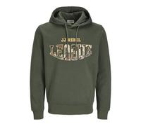 JJ REBEL JREBHAMILTON Sweat à Capuche, Kaki, M