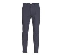 JJ Rebel Jrebmichael Slim Sharp Noos Pantalon Chino pour Homme, Blazer Bleu Marine., 32W / 34L