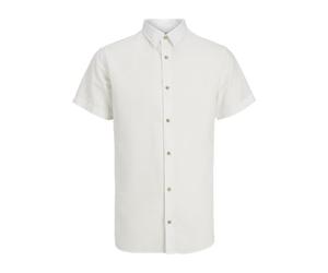 JJ REBEL Jrebmoss Sunny Shirt SS, Blanc éclatant., XL