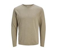 JJ REBEL Jrebnature Slub Knit Crew Neck Homme