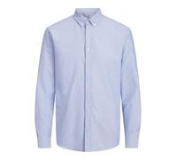 JJ REBEL Jreboscar Ls Noos T-Shirt Chemise, Cashmere Blue, M Hommes