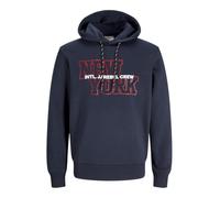 JJ REBEL Jrebowen Sweat à Capuche Sweatshirt, Sky Captain, S Homme