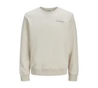 JJ REBEL Jrebpreppy Sweat à col Rond, Beige Clair, S