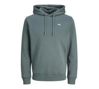 JJ REBEL Jrebrebel Noos Sweat à Capuche avec Logo Sweatshirt, Goblin Blue, S Homme