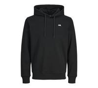 JJ REBEL Jrebrebel Noos Sweat à Capuche avec Logo Sweatshirt, Noir, S Homme