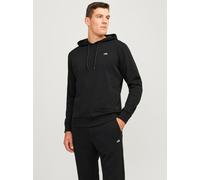 Jj Rebel Logo Hoodie Noir 2X Grand. Male