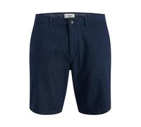 JJ Rebel Pantalon chino 'JREBSHARP' bleu marine / blanc, Taille 33