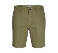 JJ Rebel Pantalon chino 'JREBSHARP' olive, Taille 31-32