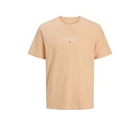 JJ REBEL Print Tee O-Neck Jrebjeans Rebel T-Shirt SS col Rond Sn, Abricot Ice, M Hommes