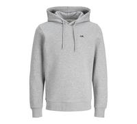 JJ REBEL Sweat à Capuche avec Logo Jrebrebel Noos pour Homme, Gris Clair chiné, L