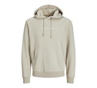 JJ REBEL Sweat à Capuche avec Logo Jrebrocky, Beige Clair, M