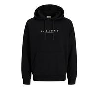 JJ Rebel Sweat-shirt 'JREBROCKY' noir / blanc, Taille XS