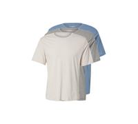 JJ Rebel T-Shirt bleu ciel / gris chiné / blanc, Taille M