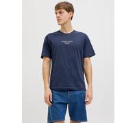 JJ Rebel T-Shirt bleu nuit / blanc, Taille XS