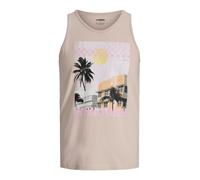 JJ Rebel T-Shirt 'JREBMASON' crème / jaune clair / abricot / noir, Taille L