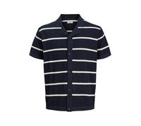 JJ Rebel Vestes en maille 'JREBSTANCE' bleu marine / blanc, Taille L