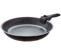 JJA Set de 2 poêles 135110 – Poignée amovible, revêtement pierre Ø 20/26 cm