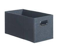 JJA 160384B Boîte de Rangement Pliable Bleu 31 x 15 x 15 cm
