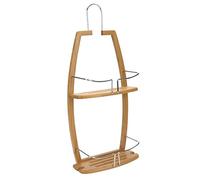 5five - serviteur de douche 2 niveaux métal bambou