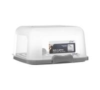JJA Boîte à gâteau carrée 33 x 36 cm plastique – Lot de 5