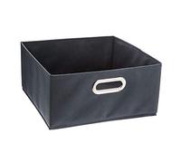 JJA Boîte de Rangement Pliable Bleu 31 x 31 x 15 cm