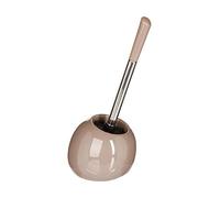 JJA Brosse WC avec Support en céramique Taupe Brillant - Five