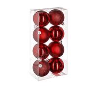 Féérie Lights & Christmas - Kit de décorations pour sapin de noël - 8 Pièces - Rouge - La maison des couleurs Rouge G