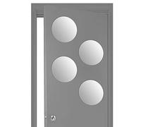 JJA Miroir ADHESIF RONDX4 30X30