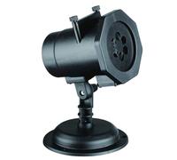 JJA Projecteur Lumineux Extérieur avec 6 Disquettes Noël