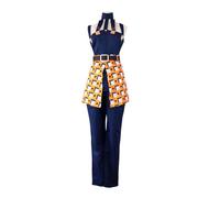 JJBA Costume de cosplay Trish Una/GuIdo Mista/Narancia Ghirga/Giorno Giovanna Costume de cosplay Anime Uniforme homme femme Halloween Vêtements de fête