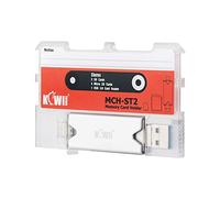JJC 2en1 USB 3.0 Lecteur de Carte et Support de Carte mémoire 3.0 pour 2 SD + 4 MSD/TF + 1 Lecteur de Carte 3.0 (Inclus), Prend en Charge SD/Micro SD/SDHC/SDXC/MMC - Rouge