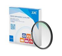 JJC 82 mm Blanc Diffusion 1/4 Filtre Doux Glow Diffuseur Lentille Filtre, Brume Dreamy Cinematic Effect Caméra Filtre pour Portrait/Ambiant/Vidéo/Vlog Photographie