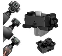 JJC Adaptateur de charge à dégagement rapide pour DJI Osmo Pocket 4P 4 3 | Adaptateur de charge de type C avec griffes pliables et trou de vis 0,6 cm - 20, compatible avec la norme Arca-Swiss et Xtra