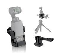 JJC Adaptateur d'extension avec Support de trépied pour DJI Osmo Pocket 3, Adaptateur de Montage léger pour caméra Hot Shoe avec Support Griffe, Accessoires de Cage de Protection Portable Pocket 3
