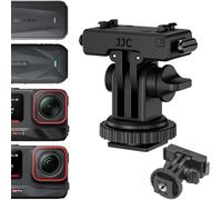 JJC Adaptateur Magnétique Chaussure Froide pour Insta 360 X5 Ace Pro 2 | Support Démontage Rapide avec Griffe Pliable & Filetage 1/4"-20, Adaptateur Chaussure Froide Amovible Pour Caméras & Trépied