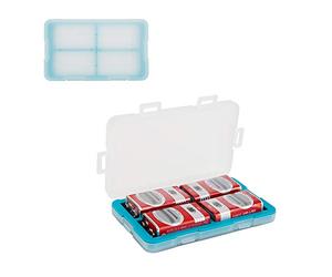 JJC Boîte de rangement en plastique rigide à 4 emplacements pour 4 piles 9 V