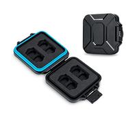 JJC Boîte de rangement pour cartes mémoire - 4 CFexpress Type A et 8 Micro SD/SDXC/SDHC - Résistante à l'eau et aux chocs - Portable