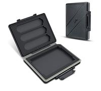 JJC Boîtier de Protection SSD Portable résistant à l'eau pour Disque SSD Interne 2,5" + 3 disques SSD NVMe M.2 2280/2260/2242/2240/2230 SSD
