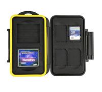 JJC boîtier pour carte Mémoire (résistant à l'eau) pour - 2 x CompactFlash et 4 x SD, SDHC, SDXC