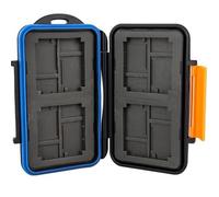 JJC boîtier pour carte Mémoire (résistant à l'eau) - pour - CompactFlash ou microSD, microSDHC, microSDXC et xD-Picture Card