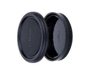 JJC Bouchon de Protection Frontal + Protège-Objectif Arrière pour Fujifilm G Mount GFX50S GFX50SII GFX50R GFX100 GFX100II GFX100S GFX100SII Appareil Photo & Objectif Fuji G-Mount System