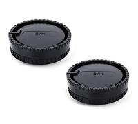 JJC Bouchon de Protection Frontal + Protège-Objectif Arrière pour Sony Alpha A-Mount/Minolta AF Caméra & Objectif (2 Sets)