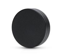 JJC Bouchon d'objectif en métal Compatible avec Appareil Photo Leica Q3 43, Q3, Q3 Monochrom, Q2, Q, Q-P, Texture en Cuir synthétique gaufré, s'adapte au Pare-Soleil carré d'origine et JJC (Noir)