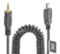 JJC Cable-R Câble de connexion du déclencheur à distance 2,5 mm jack (câble, câble de connexion) pour Triggertrap et Fujifilm RR-90